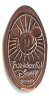 Click to zoom this Tokyo Disneyland picture of a Pressed Penny or medal
