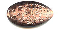 Click to zoom this Tokyo Disneyland Pressed Penny or Nickel souvenir medal