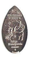 Click to zoom this Tokyo Disneyland Pressed Penny or Nickel souvenir medal