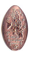 Click to zoom this Tokyo Disneyland Pressed Penny or Nickel souvenir medal