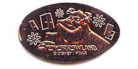 Click to zoom this Tokyo Disneyland picture of a Pressed Penny or medal