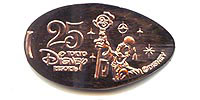 Click to zoom this Tokyo Disneyland picture of a Pressed Penny or medal
