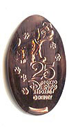 Click to zoom this Tokyo Disneyland picture of a Pressed Penny or medal