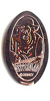 Click to zoom this Tokyo Disneyland picture of a Pressed Penny or medal