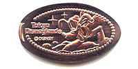 Click to zoom this Tokyo Disneyland picture of a Pressed Penny or medal