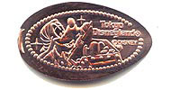 Click to zoom this Tokyo Disneyland picture of a Pressed Penny or medal