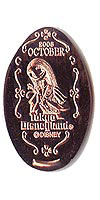 Click to zoom this Tokyo Disneyland picture of a Pressed Penny or medal