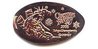 Click to zoom this Tokyo Disneyland picture of a Pressed Penny or medal