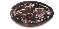 Click to zoom this Tokyo Disneyland Pressed Penny or Nickel souvenir medal