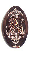 Tokyo Disneyland Pressed Penny Metal tdl0922.jpg - 26409 Bytes