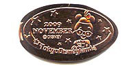 Tokyo Disneyland Pressed Penny Metal tdl0976.jpg - 26409 Bytes