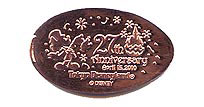 Tokyo Disneyland pressed penny
