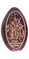 Tokyo Disneyland pressed penny