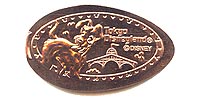 Tokyo Disneyland pressed penny
