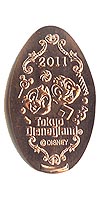 Tokyo Disneyland pressed penny