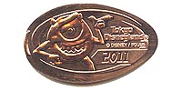 Tokyo Disneyland pressed penny