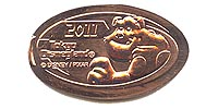Tokyo Disneyland pressed penny