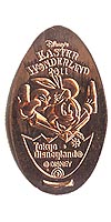 Tokyo Disneyland pressed penny