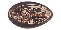 Tokyo Disneyland pressed penny