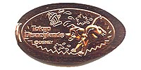 Tokyo Disneyland pressed penny