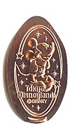 Tokyo Disneyland pressed penny