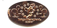 Tokyo Disneyland pressed penny