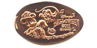 Tokyo Disneyland pressed penny