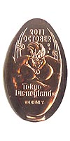 Tokyo Disneyland pressed penny