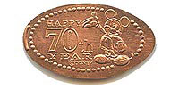 Tokyo Disneyland Pressed Penny Picture
