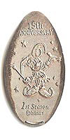 Tokyo Disneyland Pressed Penny Picture