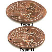 Tokyo Disneyland Pressed Penny Picture