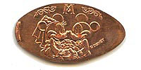 Tokyo Disneyland Pressed Penny Picture