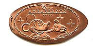 Tokyo Disneyland Pressed Penny Picture