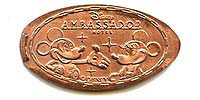 Tokyo Disneyland Pressed Penny Picture