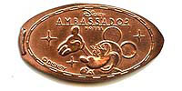 Tokyo Disneyland Pressed Penny Picture