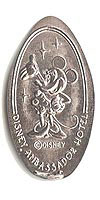 Tokyo Disneyland Pressed Penny Picture