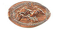 Tokyo Disneyland Pressed Penny Picture