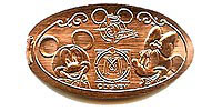 Tokyo Disneyland Pressed Penny Picture