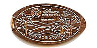 Tokyo Disneyland Pressed Penny Picture
