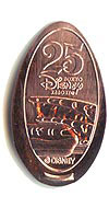 Click to zoom this Tokyo Disneyland picture of a Pressed Penny or medal