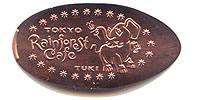 Click to zoom this Tokyo Disneyland picture of a Pressed Penny or medal