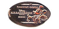 Click to zoom this Tokyo Disneyland picture of a Pressed Penny or medal