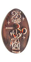 Click to zoom this Tokyo Disneyland picture of a Pressed Penny or medal
