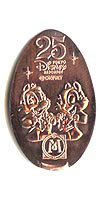 Click to zoom this Tokyo Disneyland picture of a Pressed Penny or medal