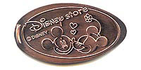 Click to zoom this Tokyo Disneyland picture of a Pressed Penny or medal
