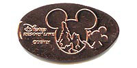 Click to zoom this Tokyo Disneyland picture of a Pressed Penny or medal