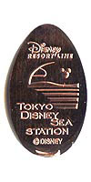 Click to zoom this Tokyo Disneyland picture of a Pressed Penny or medal