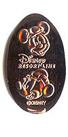 Click to zoom this Tokyo Disneyland picture of a Pressed Penny or medal
