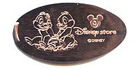 Tokyo Disneyland Resort Disney Store 9th Chip N Dale DISNEY STORE TDR Guide Number TDR179