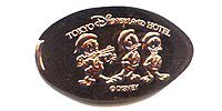 Click to zoom this Tokyo Disneyland picture of a Pressed Penny or medal